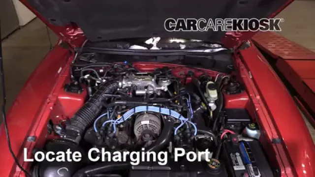 1998 Ford Mustang GT 4.6L V8 Convertible Air Conditioner Recharge Freon